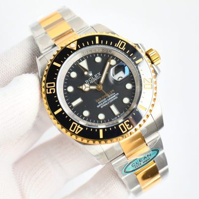 Clean Factory ROLEX Deepsea Limited Edition Sea-dweller 3235 Movement 43MM Black Man Mechanical Watch